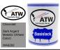 Preview: Chevrolet, Dark Argent Metallic (Wheel Color), WA6282: 1L Lackdose, von ATW Autoteile West.
